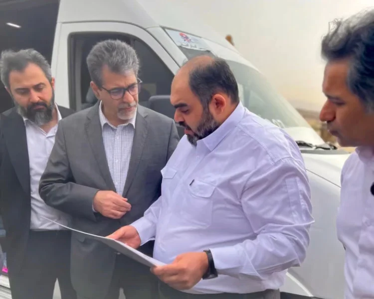 بازدید مدیرعامل صندوق بازنشستگی کشوری از طرح توسعه پلیمر کنگان